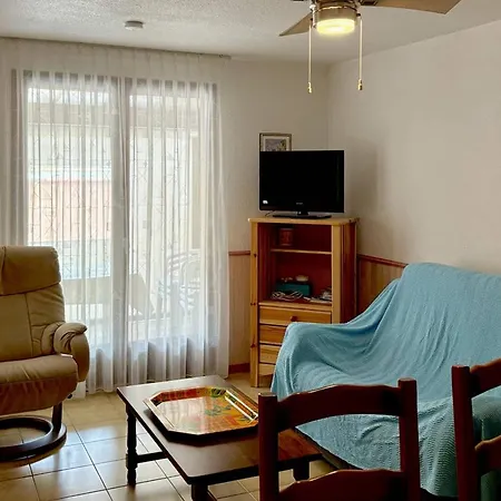 Maison Avec Piscine, 500m De La Et Proche Centre, Climatisee, Parking Prive, Equipee Pour 5 Pers. - Fr-1-529-162 * Le Barcares